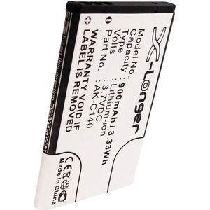 Doro B111 / AK-C140 / DBR-800A accu (900 mAh, 123accu huismerk)