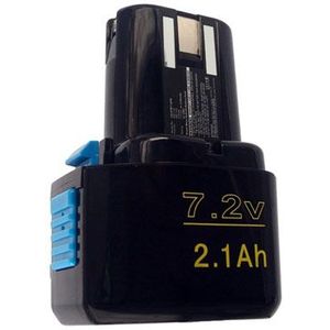 Hitachi EB 714S / EB 712S accu (7.2 V, 2100 mAh, Ni-MH, 123accu huismerk)