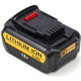 18V XR Li-ion, 20V Max, CL3.BA1850, DCB101, DCB105, DCB107, DCB112, DCB115, DCB180 BTC-DEC180PX accu (4000 mAh 18 V, Zwart)