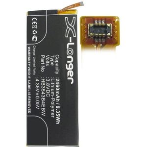 Huawei HB3543B4EBW accu (2460 mAh, 123accu huismerk)