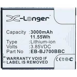 Samsung EB-BJ700BBC accu (3000 mAh, 123accu huismerk)