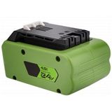 NoName Accu voor Greenworks 130MPH draadloze G24 enz., Telefoon accessoires