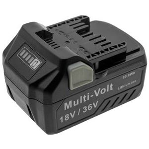 Accu - Multivolt - 18V/36V - Lithium-Ion - Capaciteit 5000/2500mAh