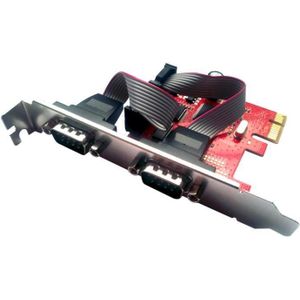 Unitek - Seriële Adapter - PCI Express x1 - Zwart