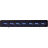 UNITEK HUB USB-A DC Y-3184 7x USB 3.2 Gen 1 (3.1 Gen 1) Type-A