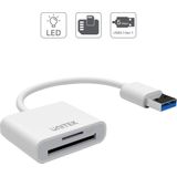 Unitek - Y-9321 - Geheugenkaartlezer - Wit - USB 3.0
