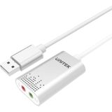 Unitek - Y-247A - Geluidskaart - Zilver - USB Type-A