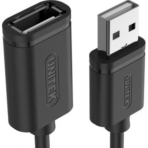 USB 2.0-kabel Unitek Y-C418GBK Zwart 5 m