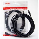 Unitek - Y-C421GBK - USB-kabel - Zwart - 5 m - USB 2.0