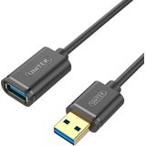 Unitek - Y-C456GBK - USB-uitbreiding - Zwart - 0.50 m - USB 3.2 Gen 1