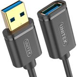 Unitek - Y-C456GBK - USB-uitbreiding - Zwart - 0.50 m - USB 3.2 Gen 1