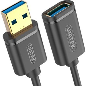 Unitek - Y-C456GBK - USB-uitbreiding - Zwart - 0.50 m - USB 3.2 Gen 1