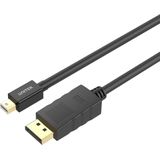 UNITEK Y-C611BK DisplayPort kabel 2 m Mini DisplayPort Zwart