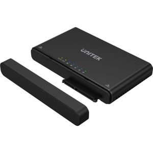 Unitek - S1222A - Kabel Genderwisselaar - USB 3.2 - SATA - M.2 PCIe/NVME - Zwart
