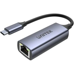 Unitek - U1323A - Hub USB - Grijs - Aluminium - 1000 Mbit/s