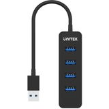 UNITEK HUB USB-A 4X USB-A 3.1, ACTIEF,10W, H1117A