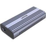 Unitek - OBUDOWA NA DYSK M.2 - Harddisk Behuizing - Grijs - Aluminium - 10GBPS