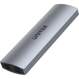 Unitek - S1230A - Harddisk Behuizing - Grijs - Aluminium - 10 Gbps