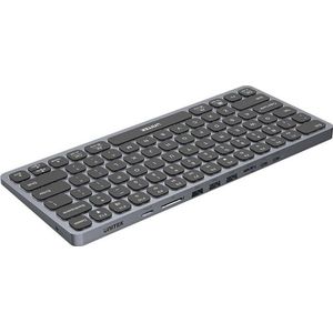 Unitek Bluetooth-toetsenbord D1092A QWERTY US monochroom