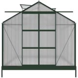 EXPERTLAND Tuinkas van polycarbonaat van 7,5 m² GREENEA II L 244 cm x H 225 cm x D 305 cm