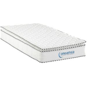 Matras met pocketveren en bijpassende dekmatras ALTIER van DREAMEA - 90x190 cm