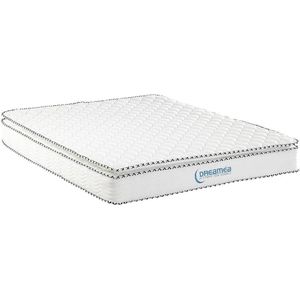 Vente-unique DREAMEA Matras met pocketveren en bijpassende dekmatras ALTIER van DREAMEA - 120x190 cm L 190 cm x H 24 cm x D 120 cm