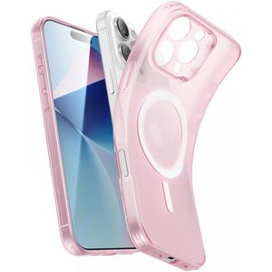 ESR Zero Clear HaloLock Apple iPhone 16 Pro Max Hoesje MagSafe Frosted Roze