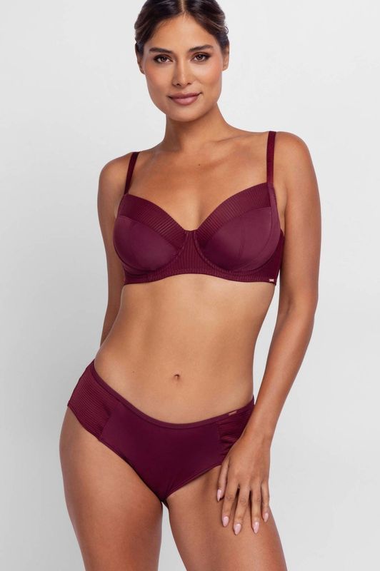 Dorina - Curve Carmen - Hipster - Donkerrood