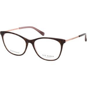 Ted Baker, Accessoires, Dames, Zwart, ONE Size, Bruine Dames Optische Monturen Volledig omrand