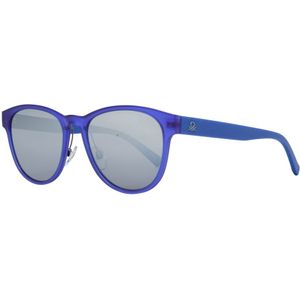 Benetton BE5011 603 blauw zilver gespiegelde zonnebril | Sunglasses