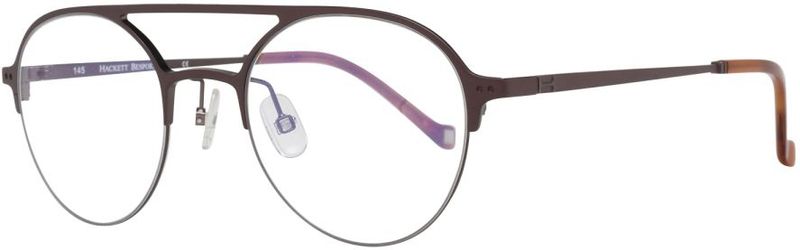 Hackett - HEB249 - Bril - Bruin - Metaal - Halve Rand
