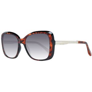 Karen Millen zonnebril KM5036 100 Bruine grijze gradiënt | Sunglasses