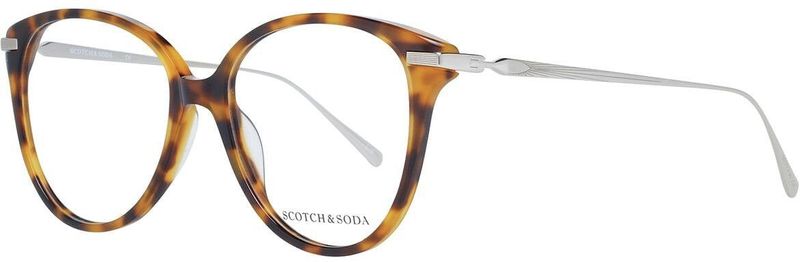 Scotch Soda - Damesbril - Bruin - Acetaat - Ronde Volledig Omrande