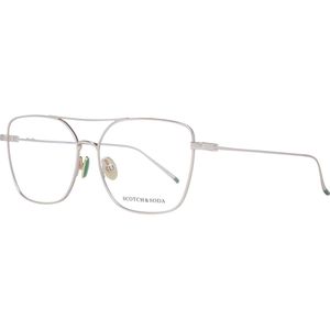 Scotch & Soda, Accessoires, Dames, Geel, ONE Size, Gouden Dames Optische Monturen Vierkante Stijl