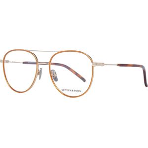 Scotch & Soda - Accessoires - Heren - Geel - Gouden Aviator Optische Monturen