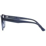 Hackett - Damesbril - Blauw - Acetaat - Rechthoekig