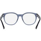 Hackett - Damesbril - Blauw - Acetaat - Rechthoekig