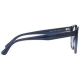 Hackett - Damesbril - Blauw - Acetaat - Rechthoekig