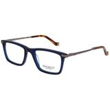 Hackett - Damesbril - Blauw - Acetaat - Rechthoekig