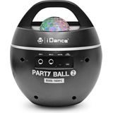 iDance BB10 Party Ball - Bluetooth draagbare luidspreker met discobol - incl. 1 microfoon