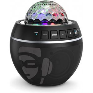 iDance BB10 Party Ball - Bluetooth Draagbare Luidspreker met Discobol - Incl. 1 Microfoon