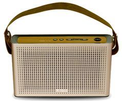 iDance Slim Blue-2 GD Draagbare Radio Rosegoud