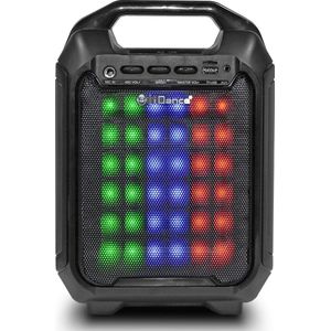 iDance BLASTER10 Bluetooth Party Speaker met Disco LED-Verlichting - Zwart