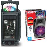 iDance - Groove216MK2 - Party Speaker - Draadloos - Bluetooth - FM Radio - 100 Watt