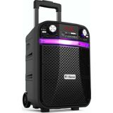 iDance GROOVE408X - Party Speaker - Draadloos - Met Discolicht - Karaoke Set - 200 Watt