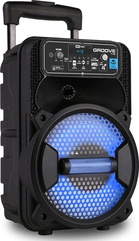 iDance Audio - Groove 119 - Portable Speaker - Zwart - Bluetooth - Microfoon