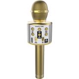 iDance - Bluetooth Microfoon - Goud - Karaoke Microfoon - Draadloos