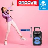 iDance Audio - GROOVE 214W - Portable Bluetooth Party Speaker - 100 Watt - 8 Inch Woofer