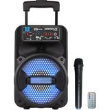 iDance Audio - GROOVE 214W - Portable Bluetooth Party Speaker - 100 Watt - 8 Inch Woofer