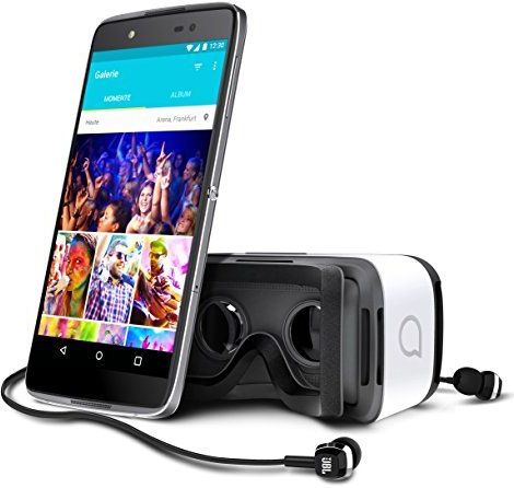 Alcatel - Idol 4 - Smartphone - Donkergrijs - 16 GB - Hybride Dubbele SIM - 4G